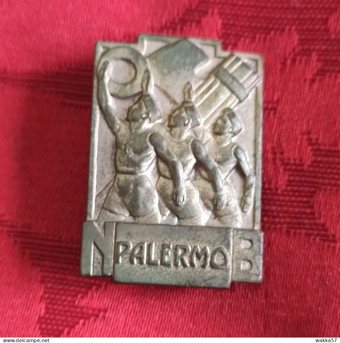 Distintivo Spilla ONB Palermo - Opera Nazionale Balilla - Mortillaro - Militaria