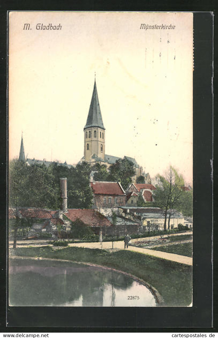 AK M.-Gladbach, Münsterkirche  - Muenster