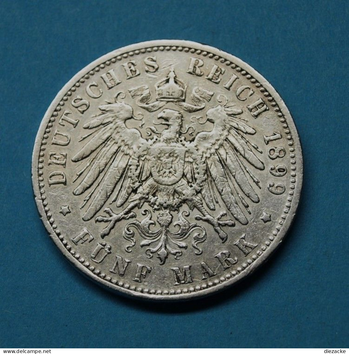 Preussen 1903 5 Mark Wilhelm II. (Fok5/3 - 2, 3 & 5 Mark Zilver