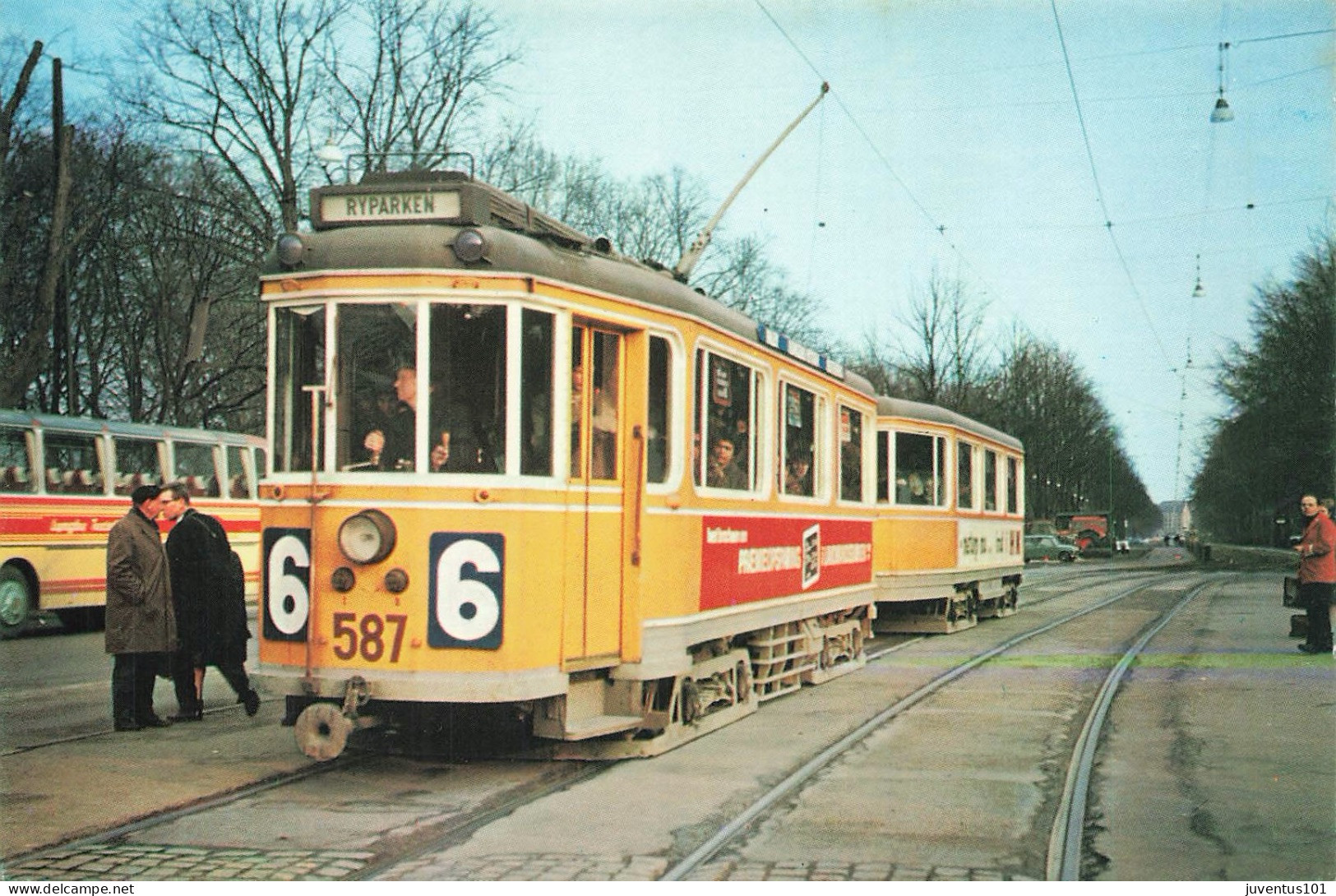 CPSM Tram - Tramway  - Sporvejsmuseet Skjoldenaesholm-Danemark    L2866 - Strassenbahnen