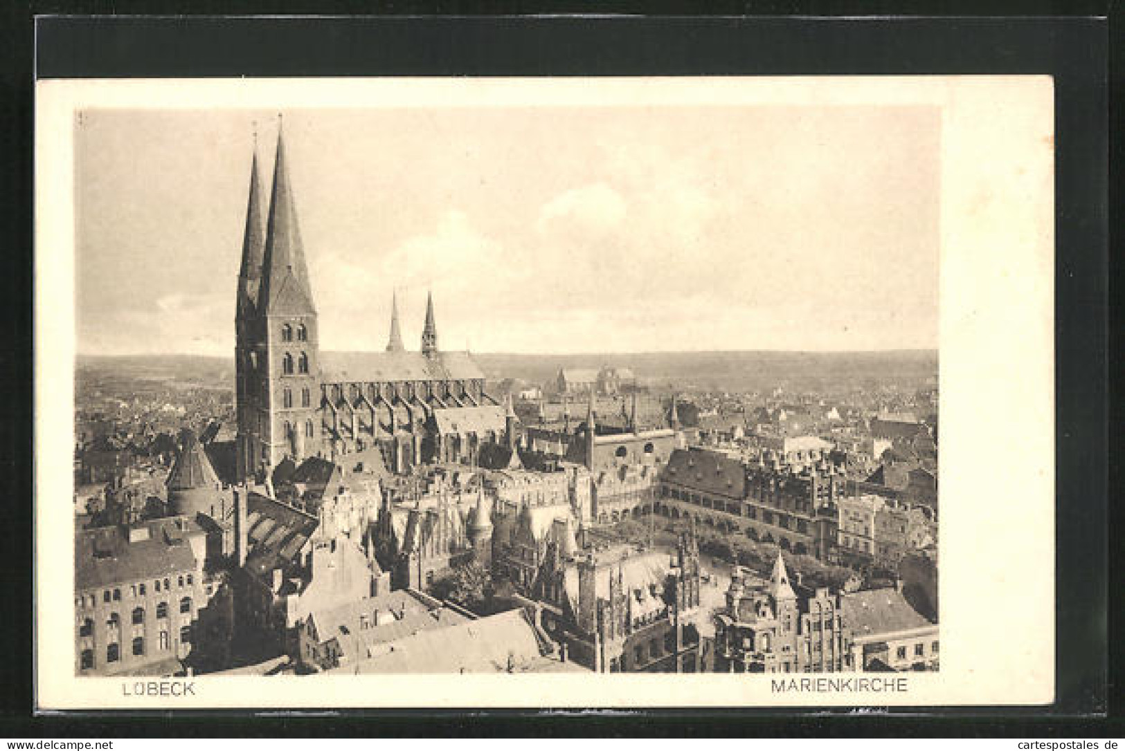 AK Lübeck, Marienkirche  - Lübeck