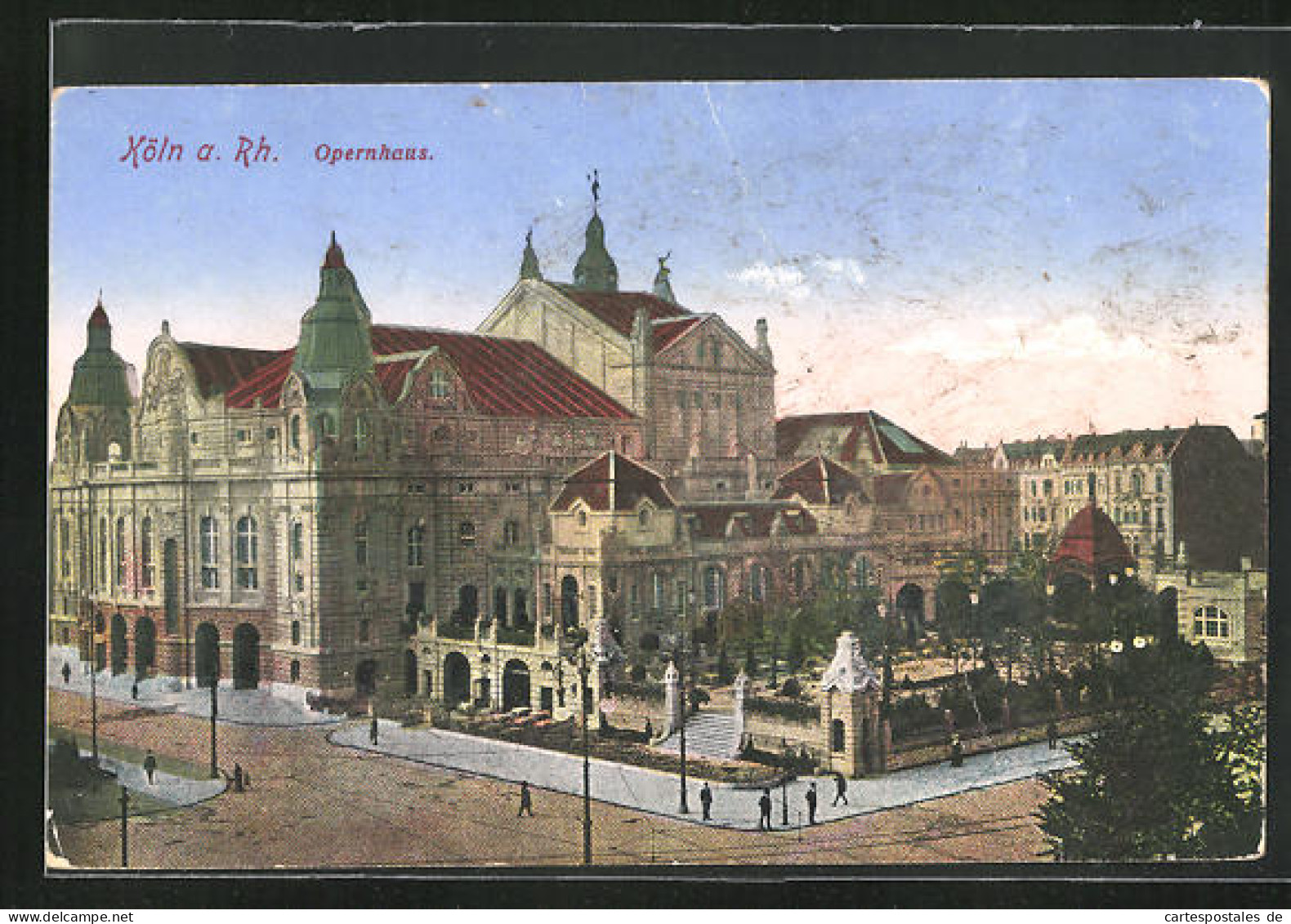 AK Köln-Neustadt, Opernhaus Mit Vorplatz  - Köln