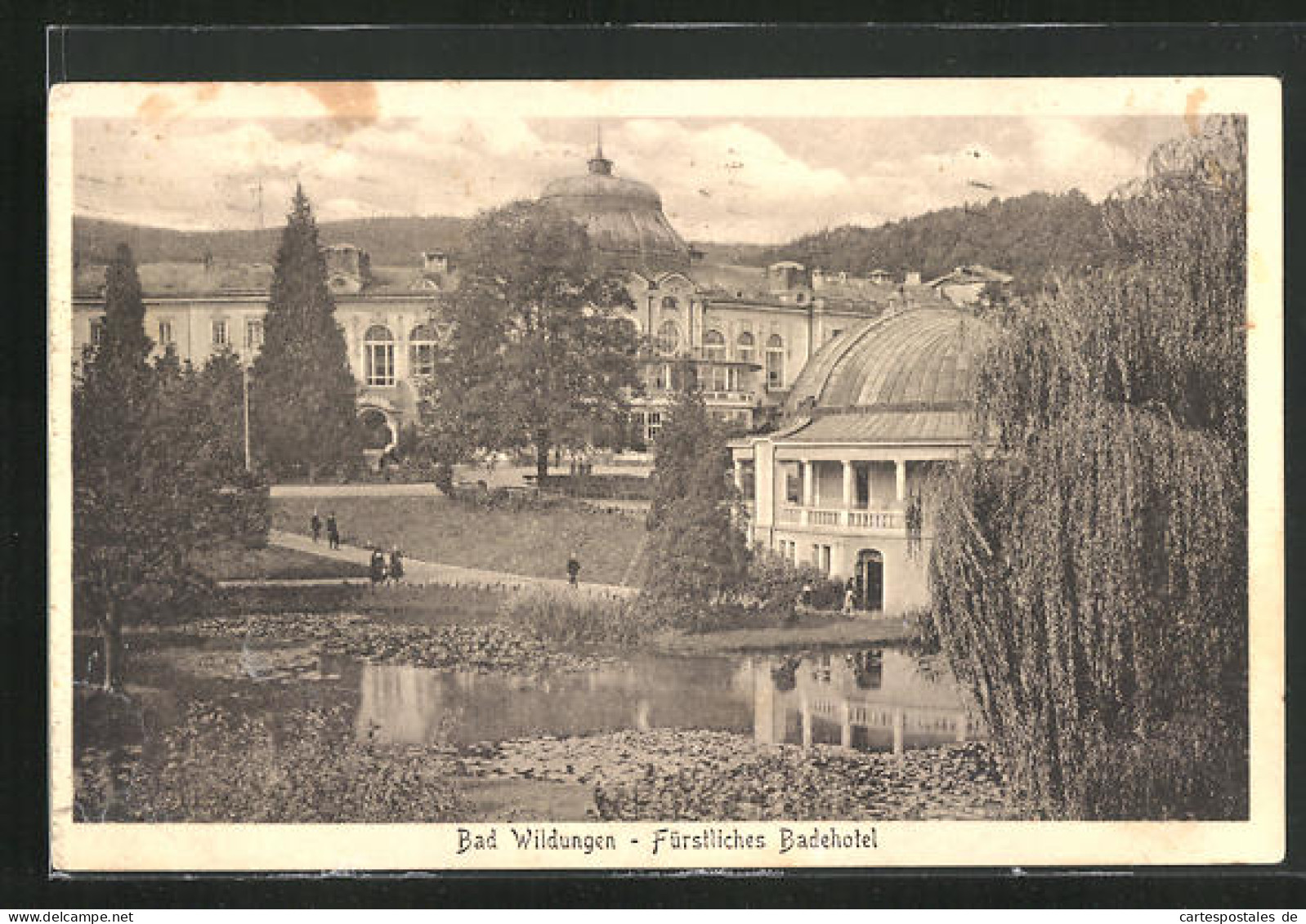 AK Bad Wildungen, Fürstliches Badehotel  - Bad Wildungen