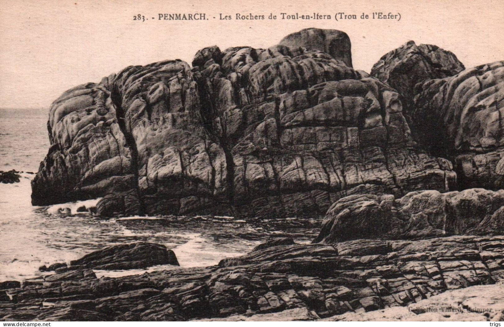 Penmarch - Les Rochers De Toul En Itern (Trou De L'Enfer) - Penmarch