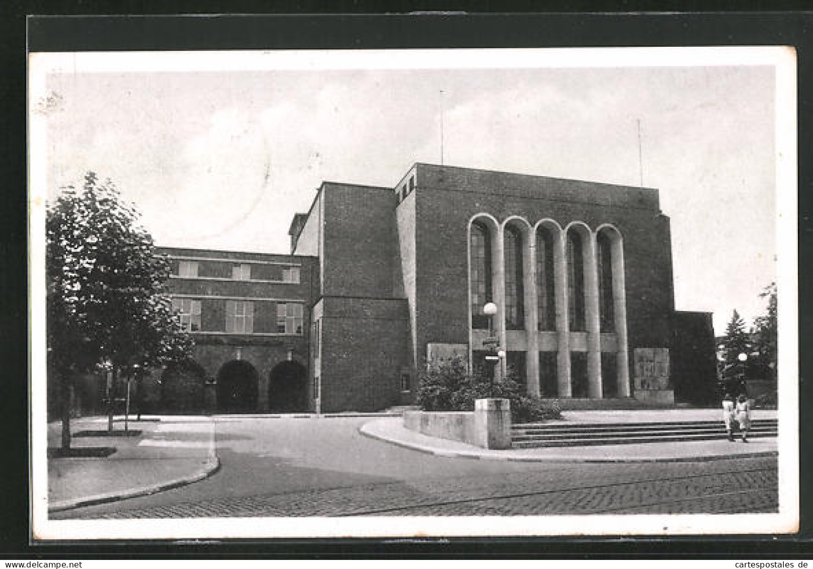 AK Rheydt, Gaststätte Des Theaters Mit Stadthalle  - Teatro