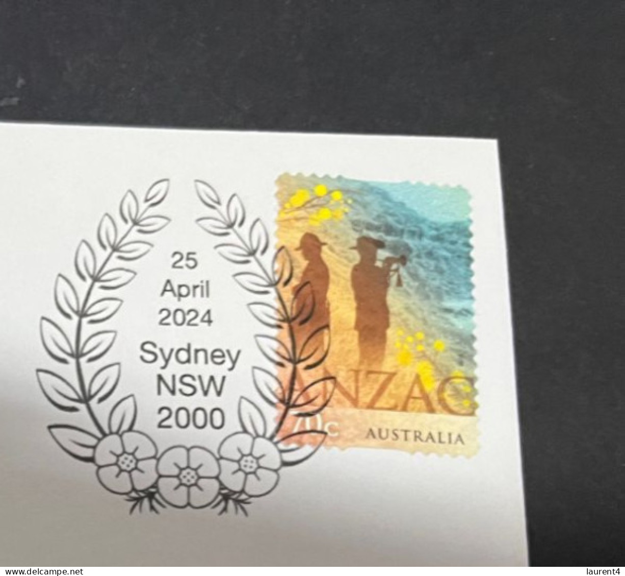 24-4-2024 (2 Z 52) Australia ANZAC 2024 - Special Cover Postmarked 25 April 2024 (Red Cross Nurse) - Militares