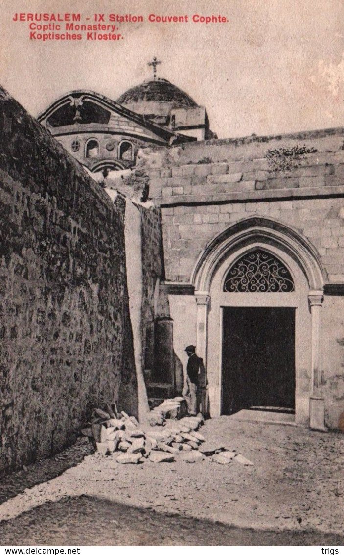 Jerusalem - Coptic Monastery - Israël