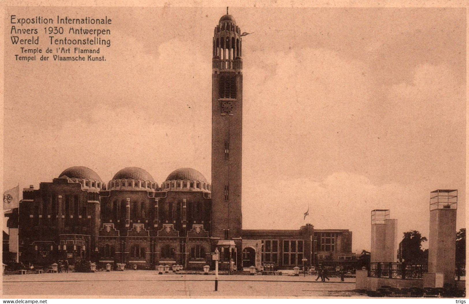 Antwerpen (Wereldtentoonstelling Van 1930) - Tempel Der Vlaamsche Kunst - Antwerpen