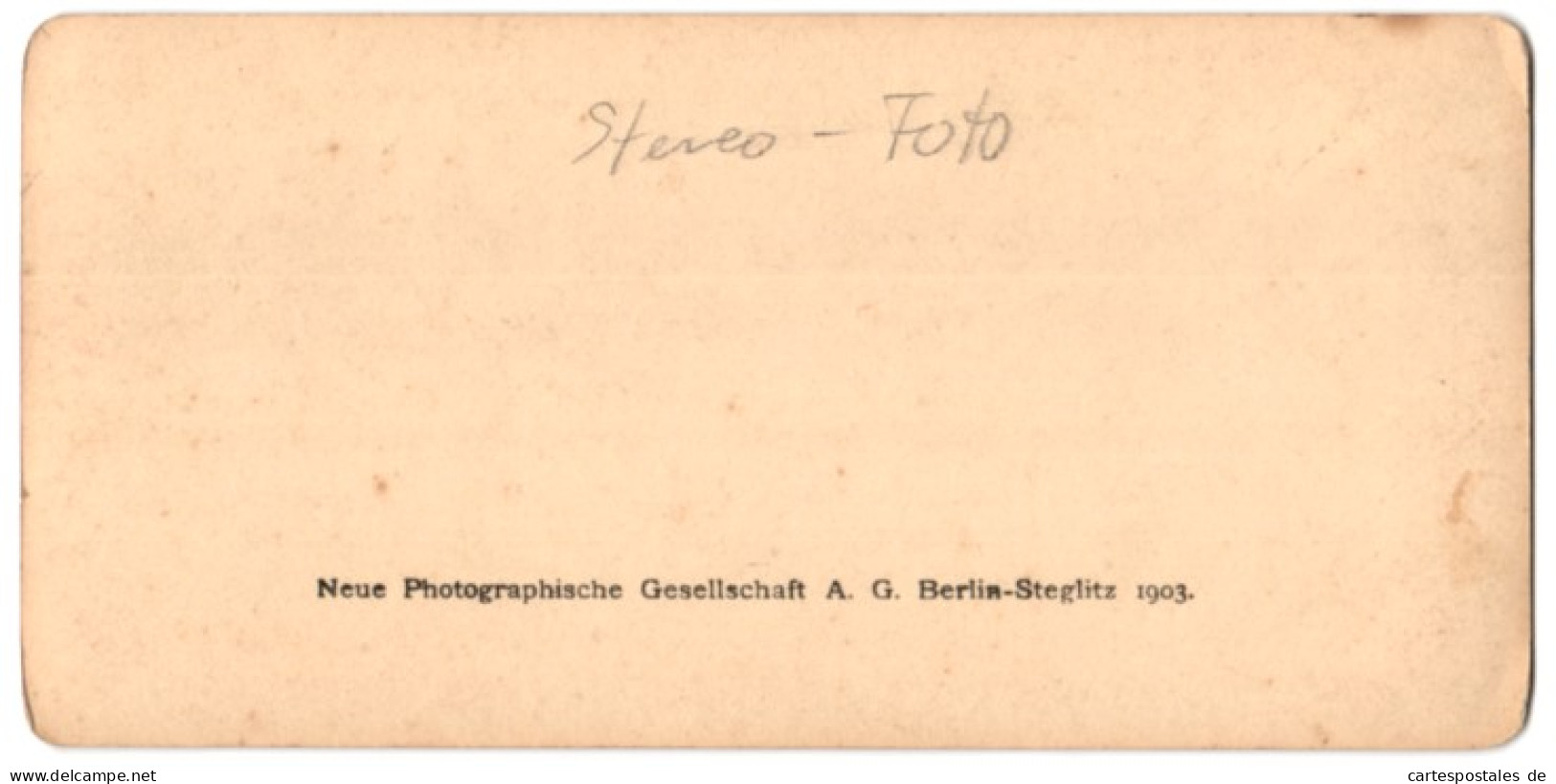 Stereo-Fotografie NPG, Berlin-Steglitz, Ansicht Oberlahnstein, Rheinpartie Mit Blick Zum Ort  - Stereoscoop