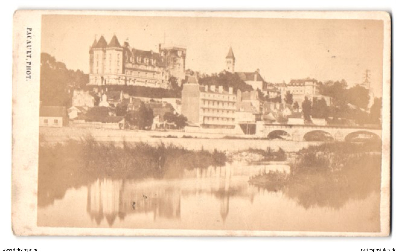 Photo Pacault, Pau,  Vue De Pau, Vue De Château Pau  - Lieux