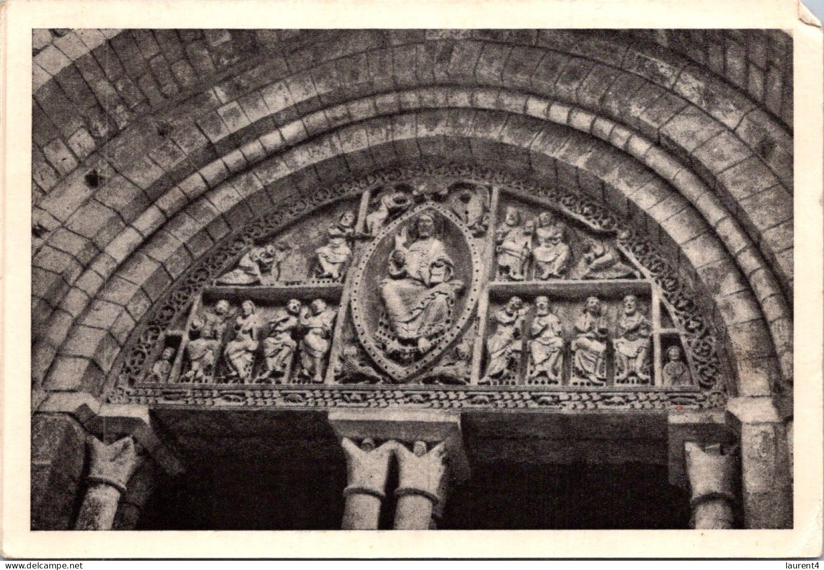 24-4-2024 (2 Z 53) France - B/w - Eglise De Carennac-en-Quercy - Eglises Et Couvents