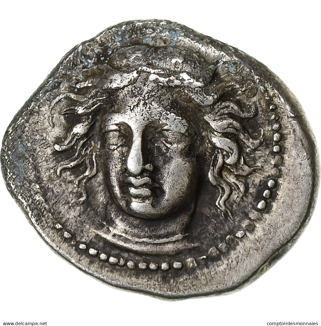 Thessalie, Drachme, Ca. 404-370 BC, Larissa, Argent, TTB, HGC:4-432 - Griegas