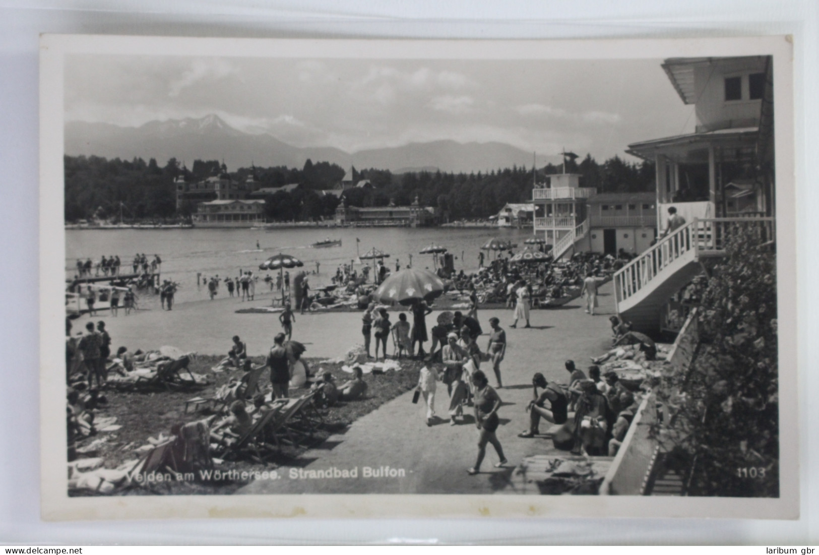 AK Velden Am Wörthersee Strandbad Bulfon Ungebraucht #PK310 - Autres & Non Classés