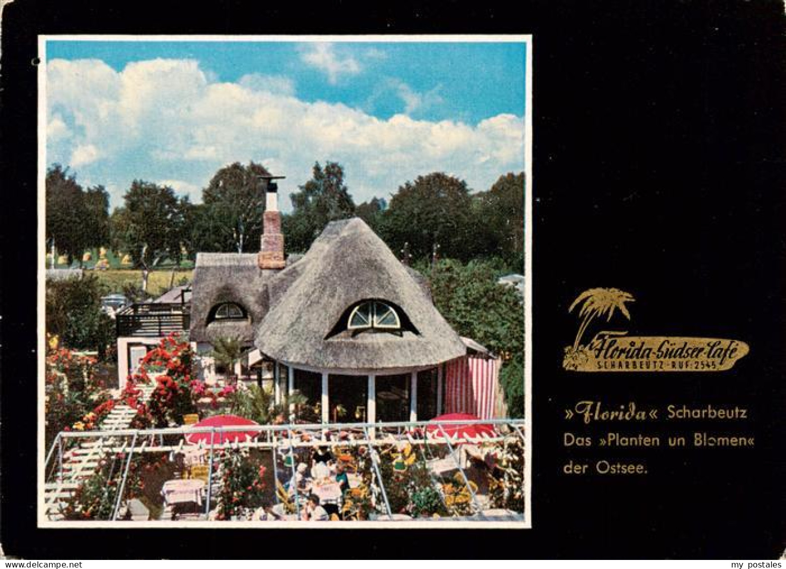 73940508 Scharbeutz_Ostseebad Florida Ferienparadies Suedsee-Café Planten Un Blo - Scharbeutz