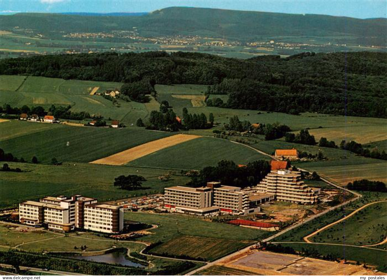 73933806 Horn-Bad_Meinberg Kliniken Am Park Lippe Silvaticum Fliegeraufnahme - Bad Meinberg