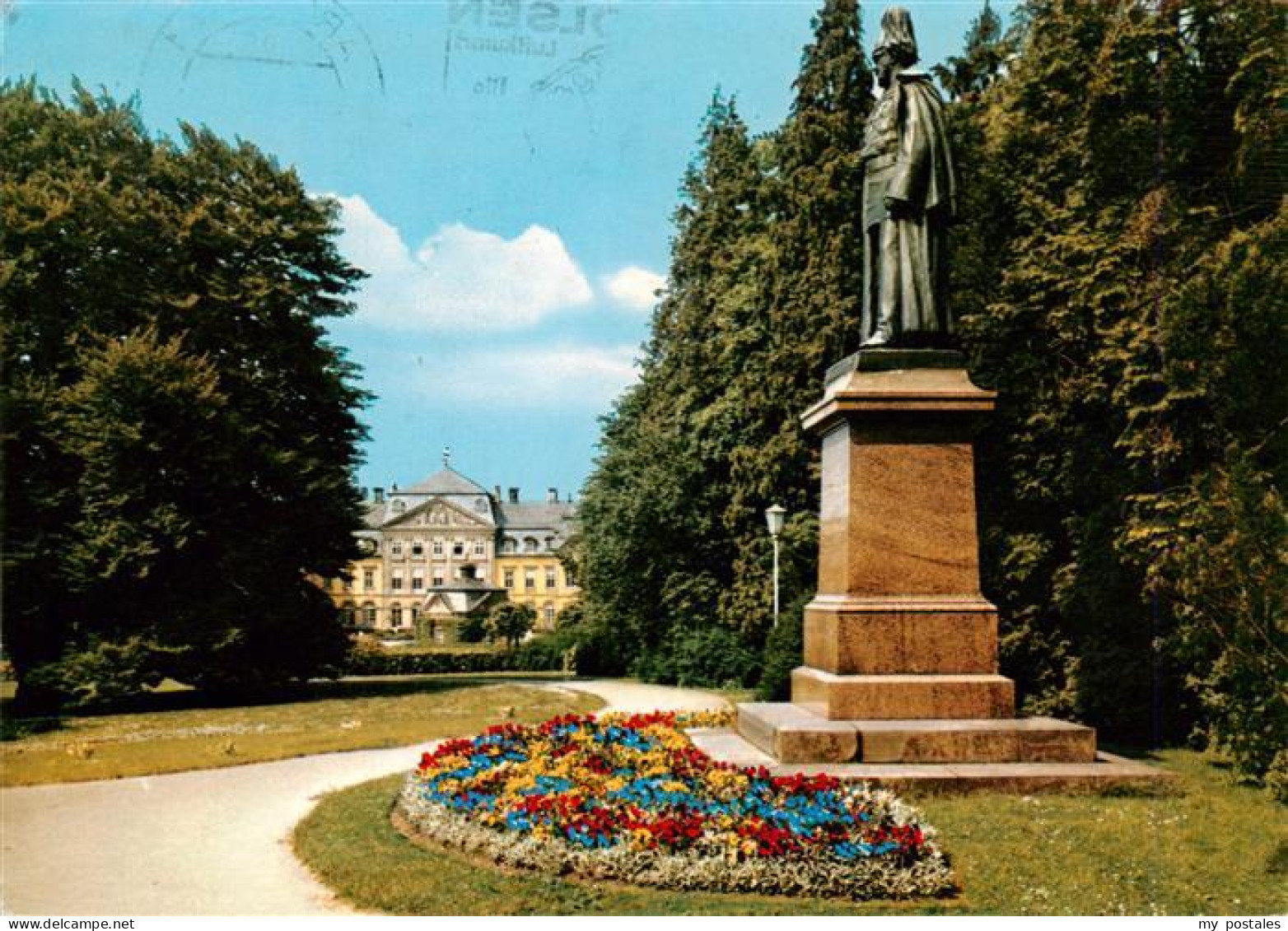 73933788 Arolsen_Bad Park Mit Kaiser Wilhelm Denkmal - Bad Arolsen