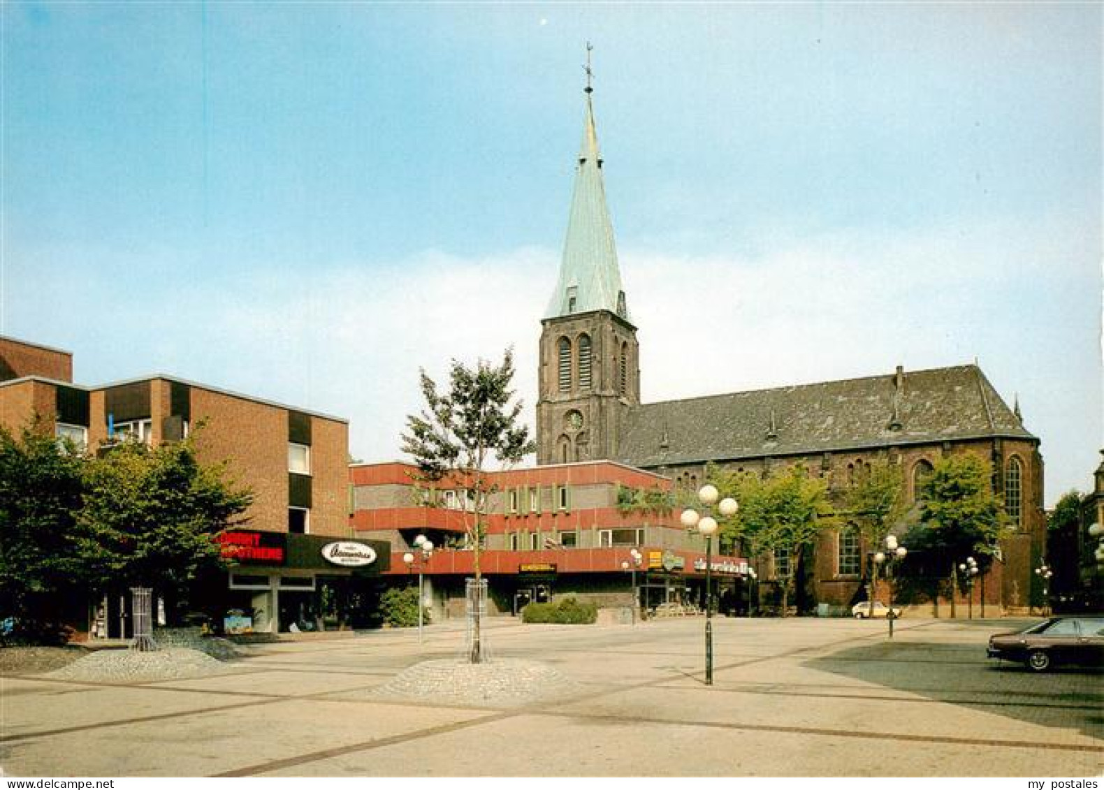 73933443 Herten__Westfalen Marktplatz Kirche - Sonstige & Ohne Zuordnung