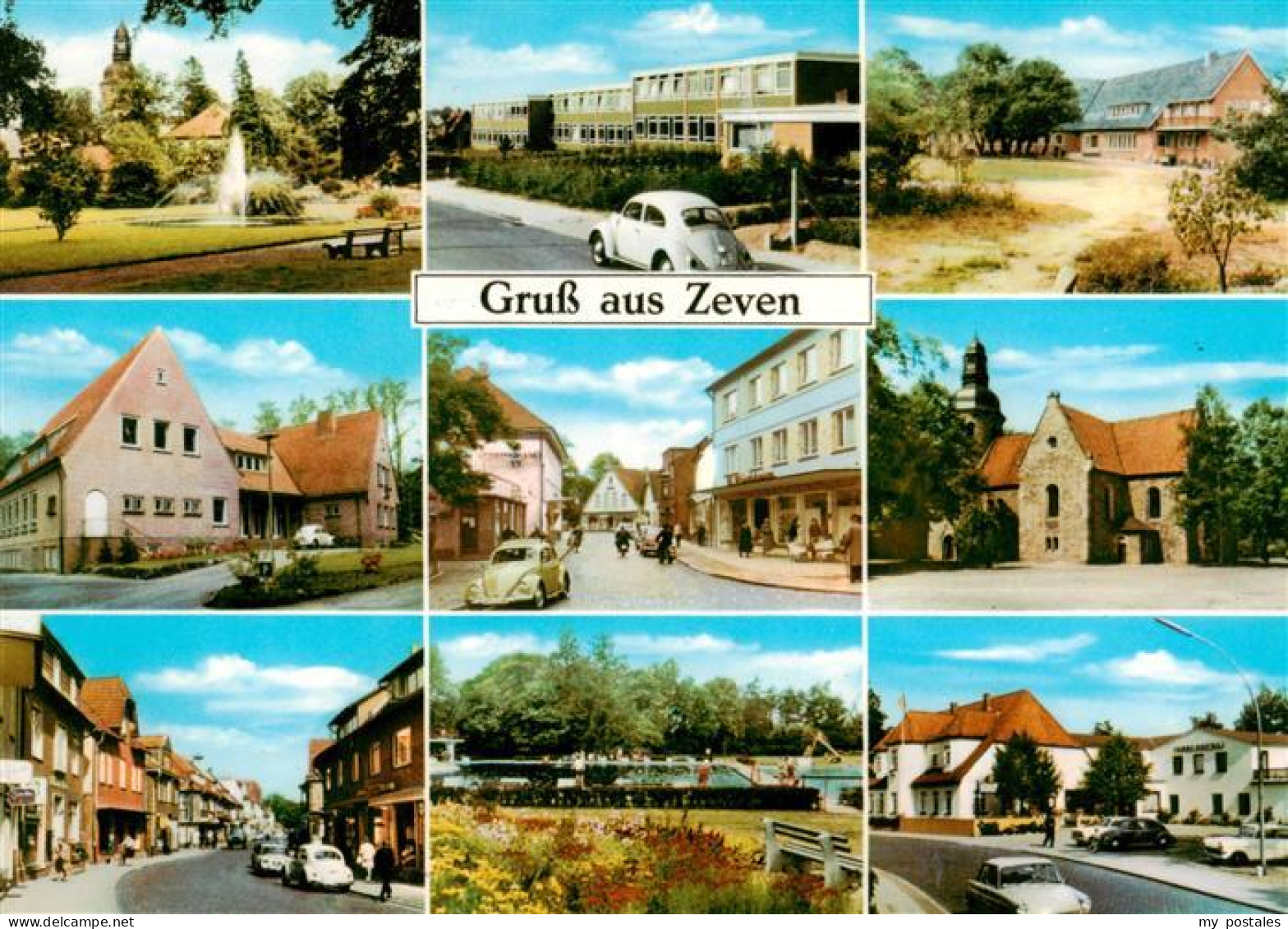 73933428 Zeven Teilansichten Freibad - Zeven