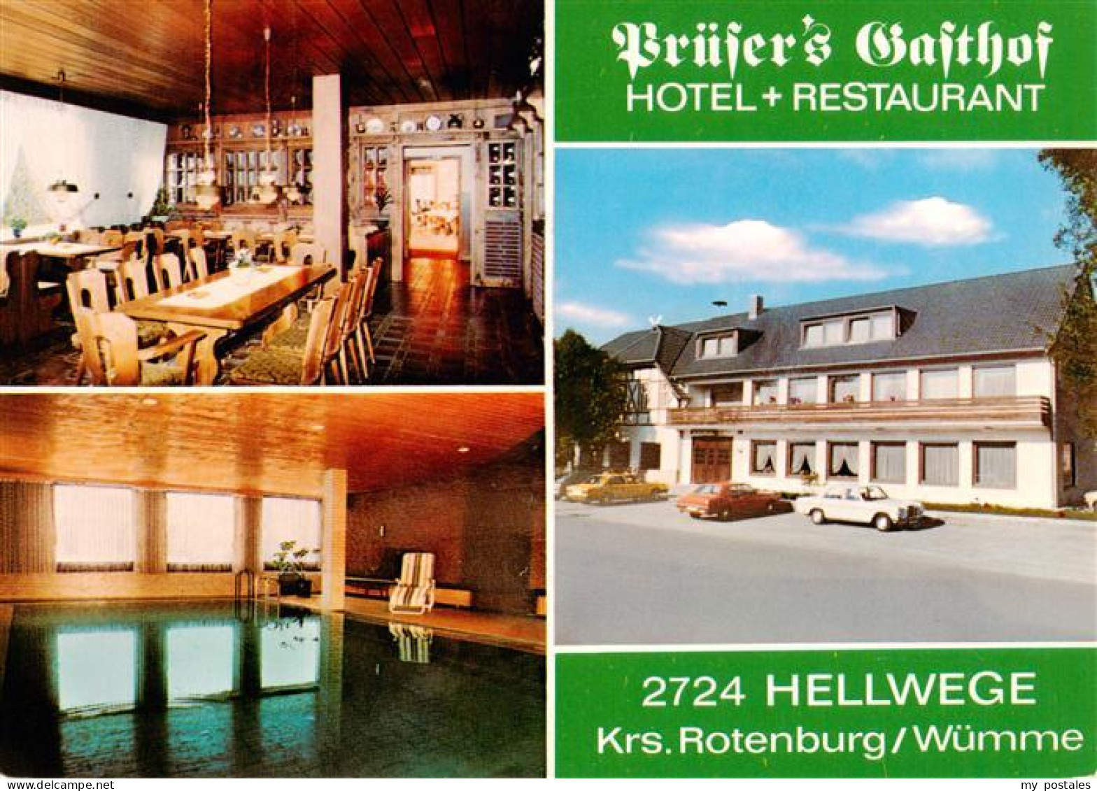 73933426 Hellwege_Rotenburg Pruesers Gasthof Hotel Restaurant Hallenbad - Sonstige & Ohne Zuordnung