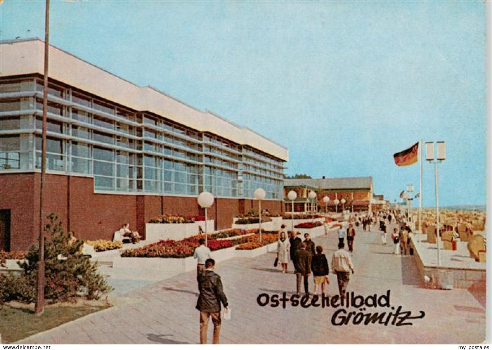 73933351 Groemitz_Ostseebad Promenade Am Strand - Grömitz