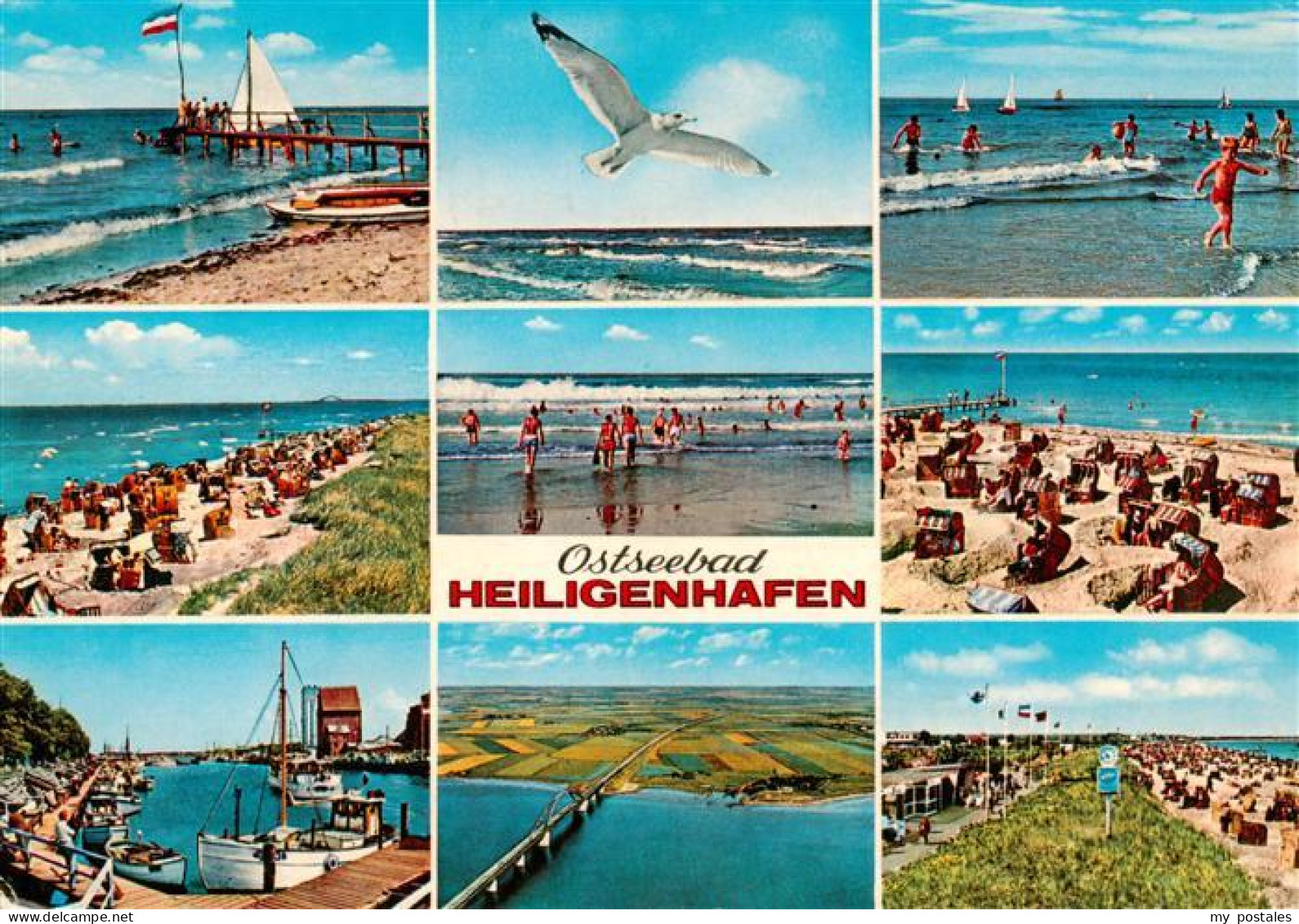 73933336 Heiligenhafen_Ostseebad Impressionen Vom Strandleben Hafen Moewe Luftau - Heiligenhafen