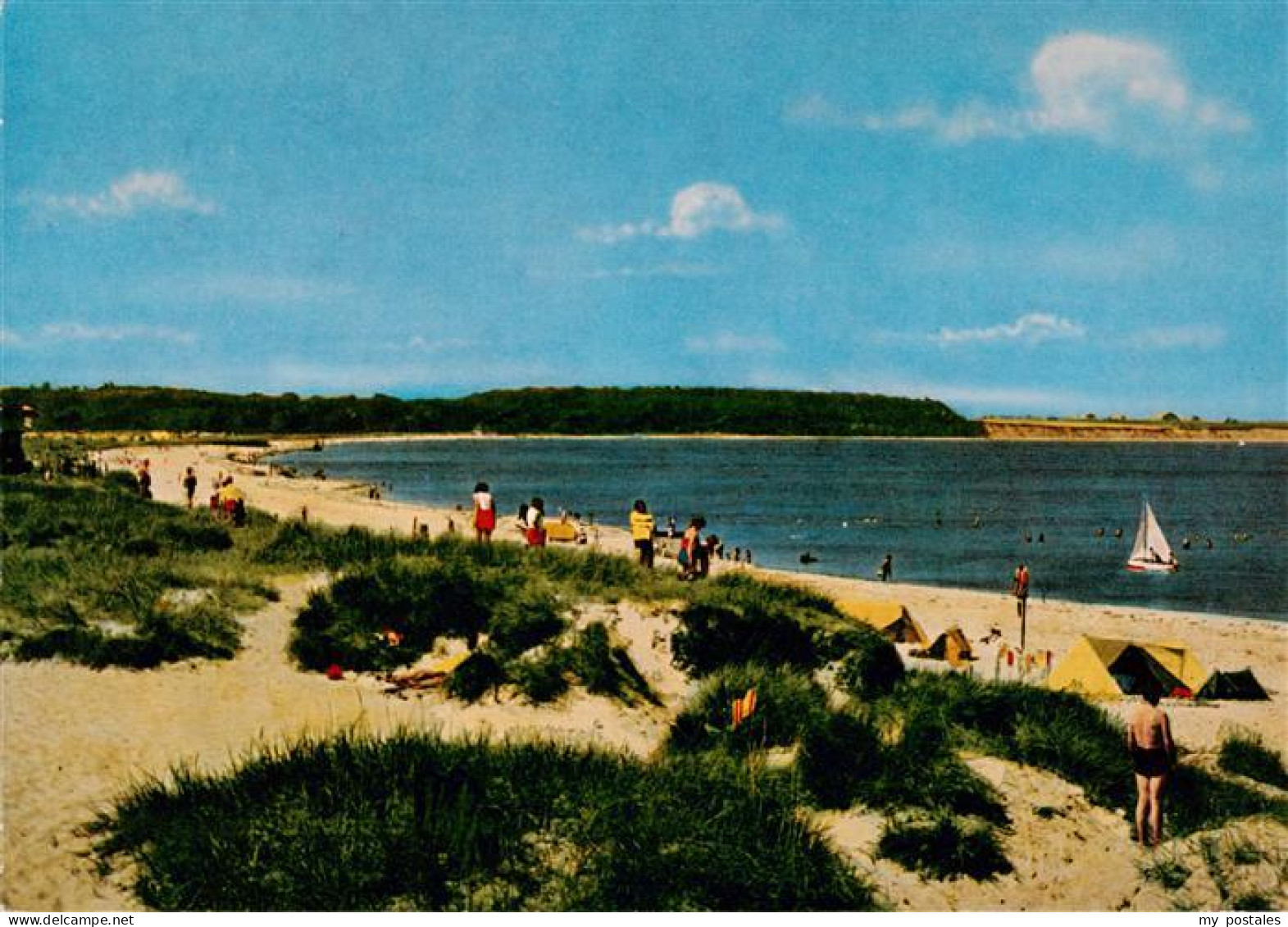 73933226 Oldenburg_Holstein Wesseker Strand Mit Blick Nach Weissenhaus - Oldenburg (Holstein)