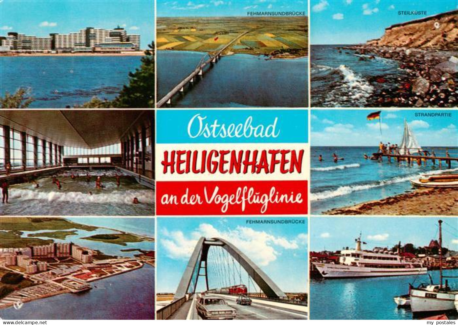 73933214 Heiligenhafen_Ostseebad Fehmarnsundbruecke Steilkueste Hellen Wellenbad - Heiligenhafen