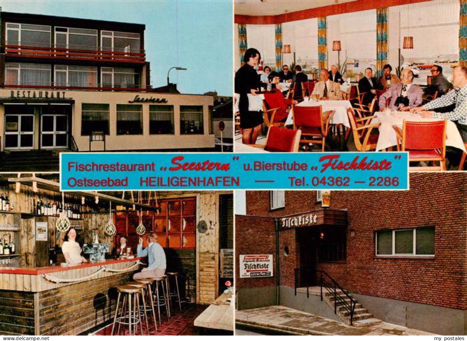 73933206 Heiligenhafen_Ostseebad Fischrestaurant Seestern Und Bierstube Fischkis - Heiligenhafen