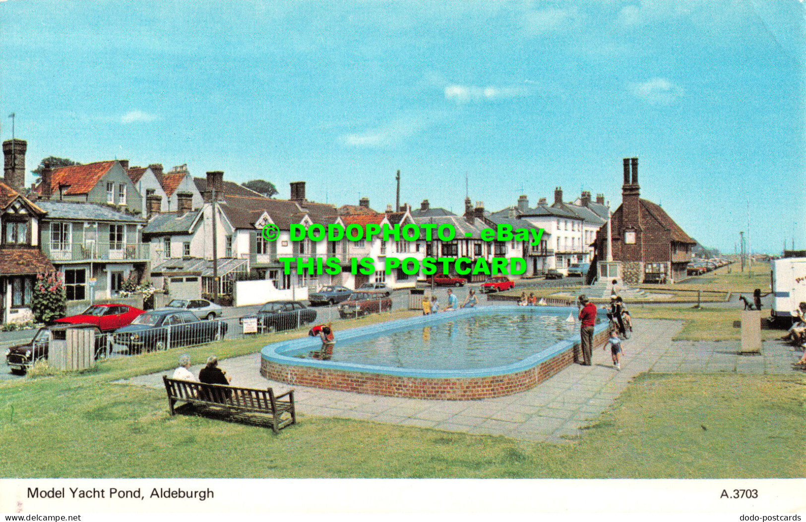 R483133 Aldeburgh. Model Yacht Pond. E. T. W. Dennis. Photocolour. 1980 - World