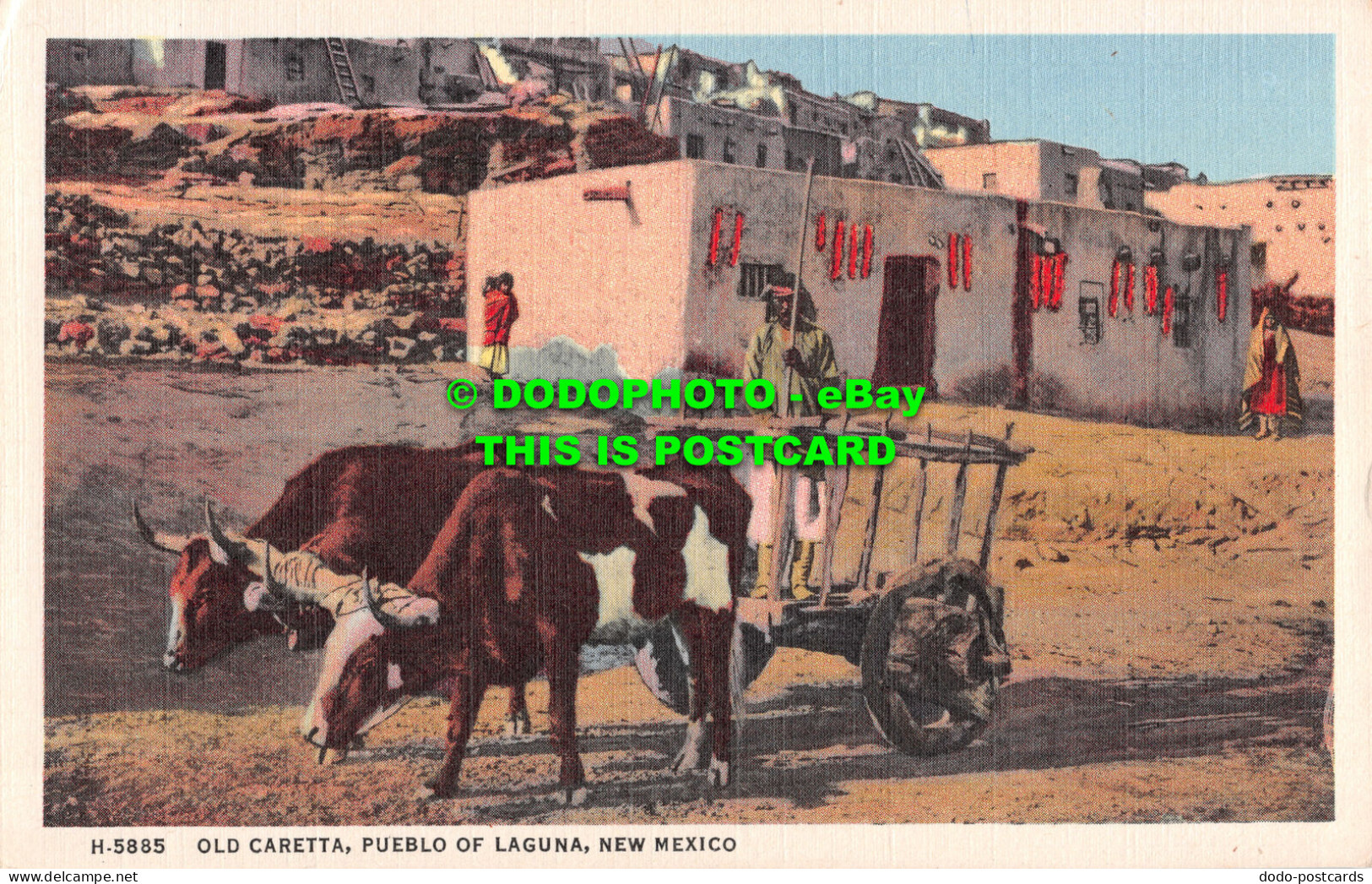 R482895 New Mexico. Pueblo Of Laguna. Old Caretta. Fred Harvey - World