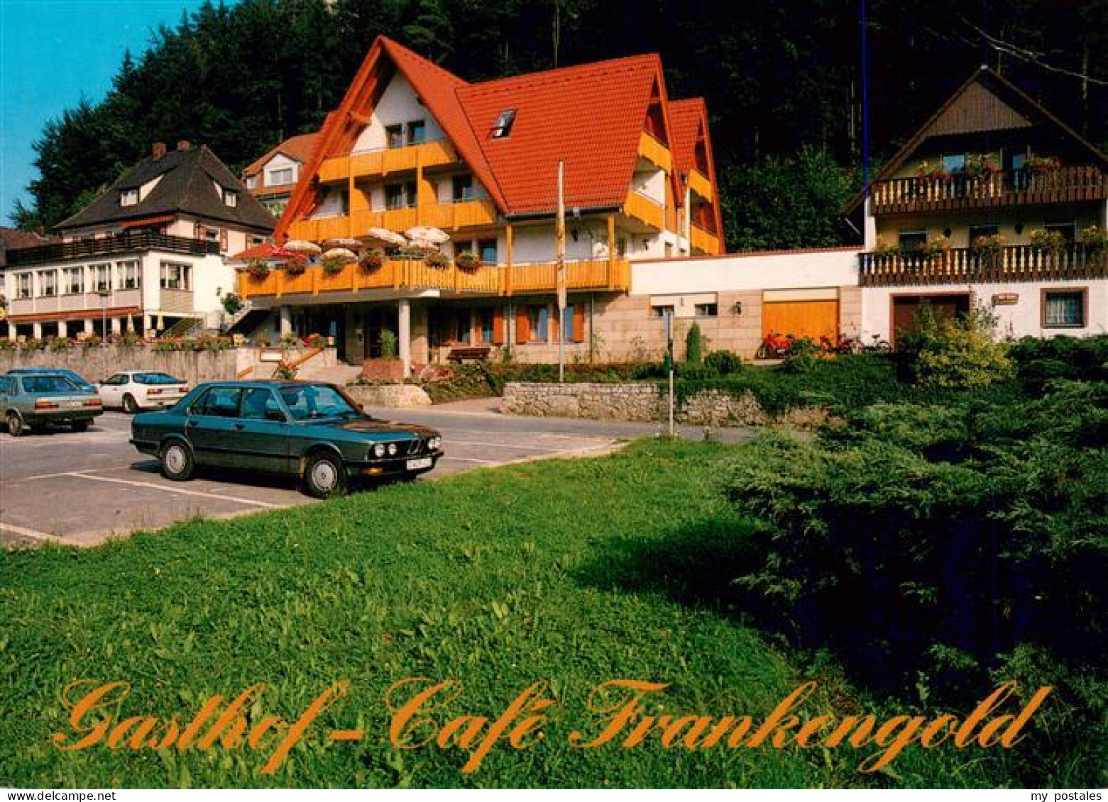 73933091 Behringersmuehle_Goessweinstein Gasthof Cafe Frankengold - Autres & Non Classés