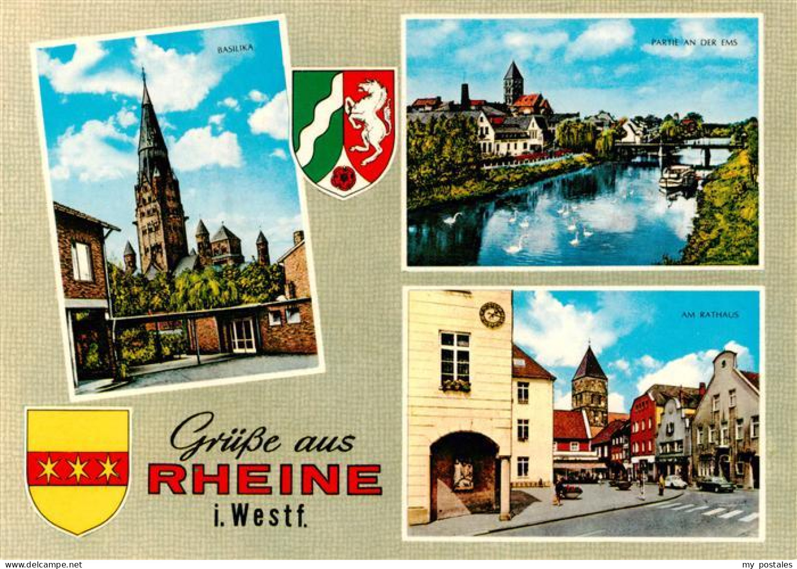 73933055 Rheine Basilika Emspartie Am Rathaus - Rheine