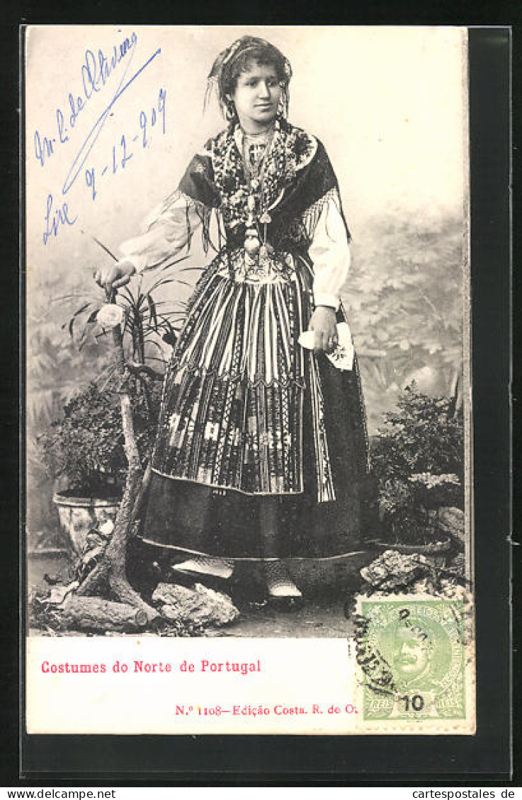 AK Costumes Do Norte, Portugiesische Tracht  - Non Classés