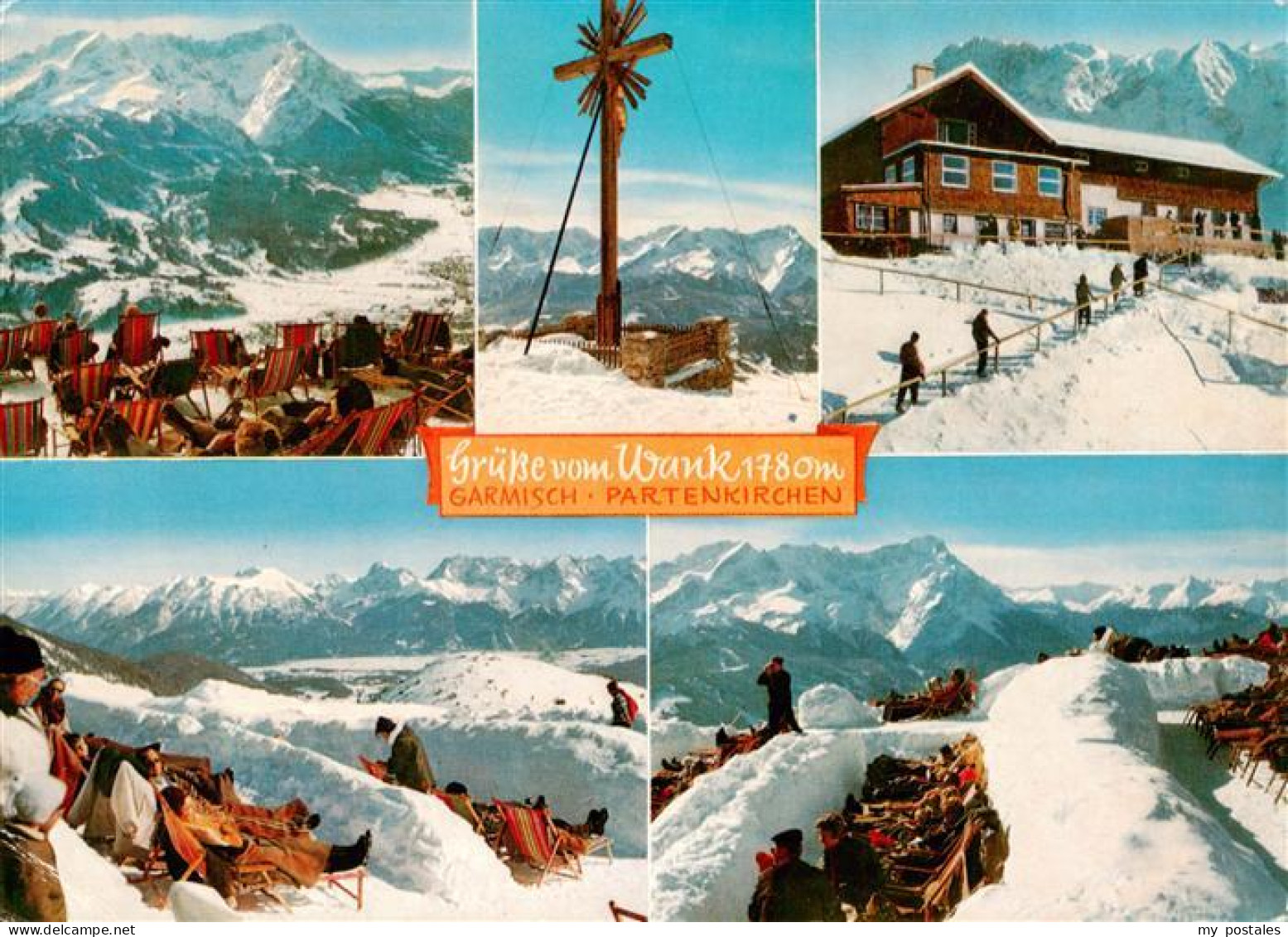 73932856 Garmisch-Partenkirchen Blick Vom Wank Teilansichten - Garmisch-Partenkirchen