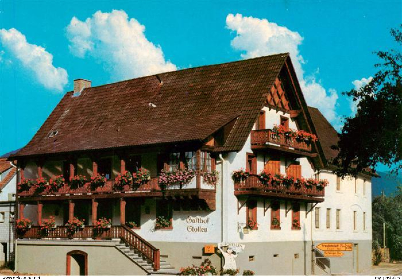 73932841 Bleibach_Gutach_Breisgau Hotel Restaurant Stollen - Gutach (Breisgau)