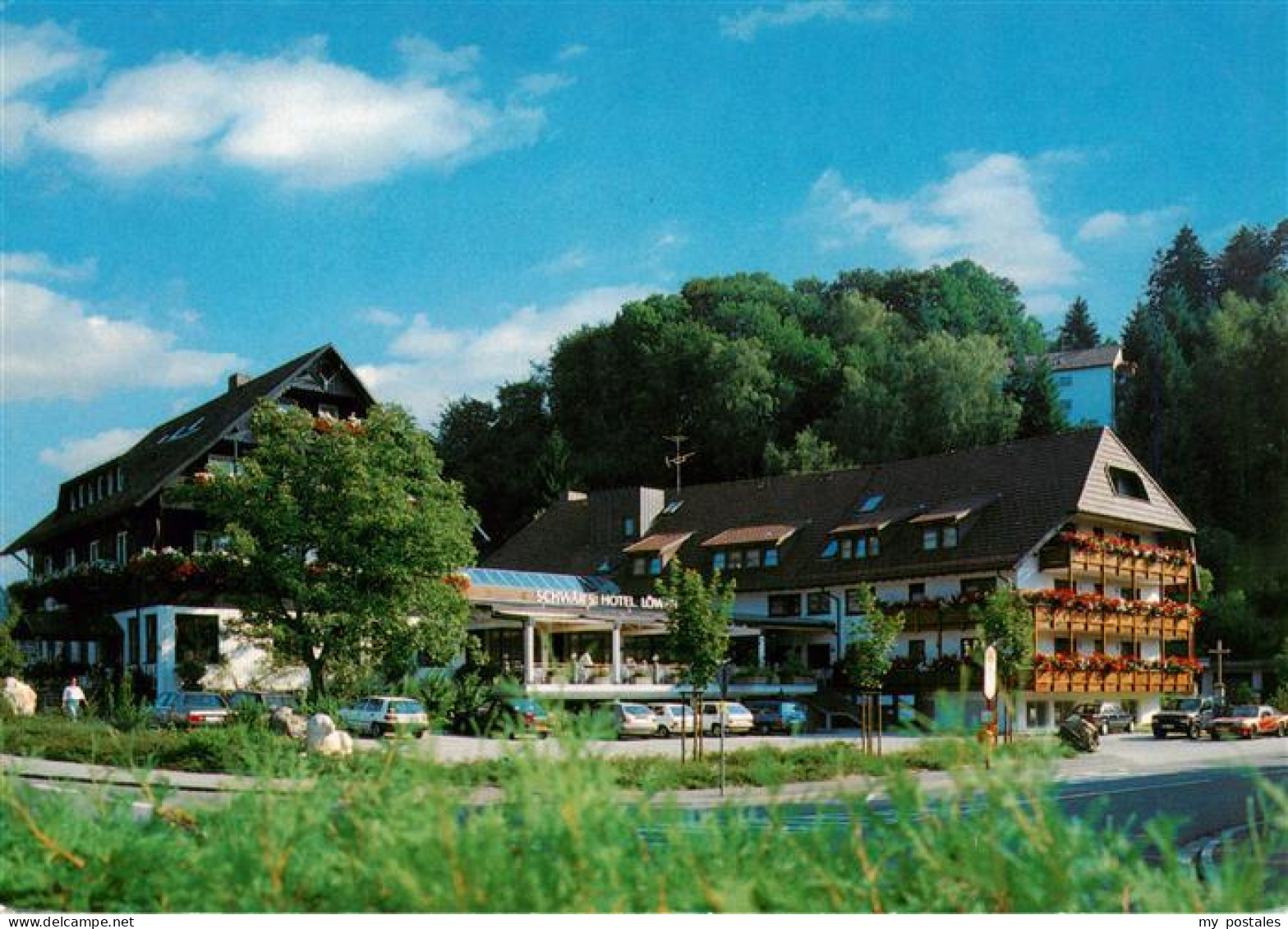 73932721 Freiburg_Breisgau Schwaer’s Hotel Loewen - Freiburg I. Br.