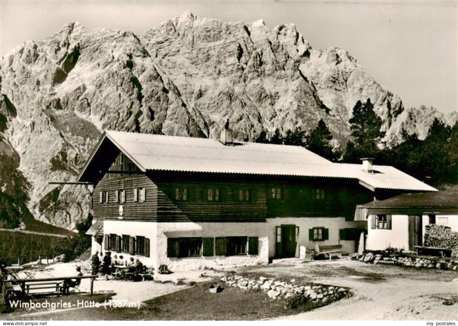 73932575 Wimbachgriesshuette_1327m_Hochkalter Berghuette Berchtesgadener Alpen - Berchtesgaden