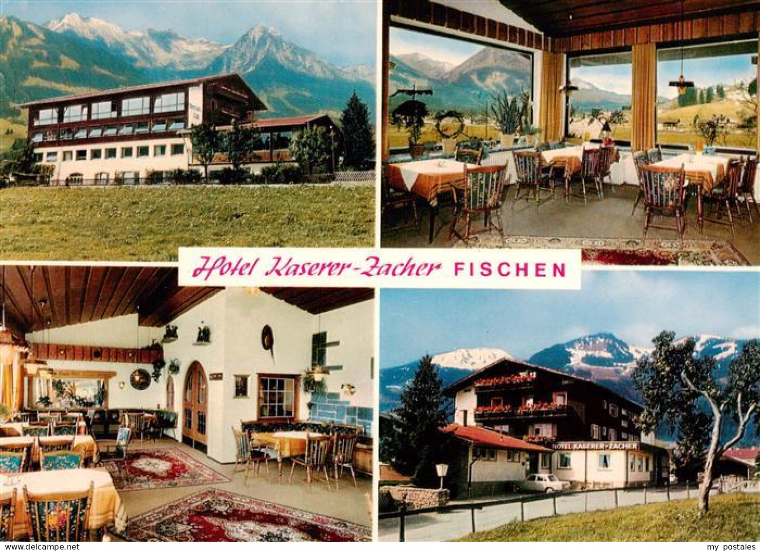 73932331 Fischen_Allgaeu Hotel Kaserer Zacher Gastraeume Panorama - Fischen