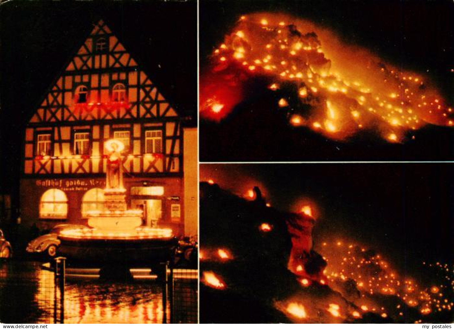 73932330 Pottenstein_Oberfranken Illumination Bei Anbetungsschluss Drei Koenig - Pottenstein