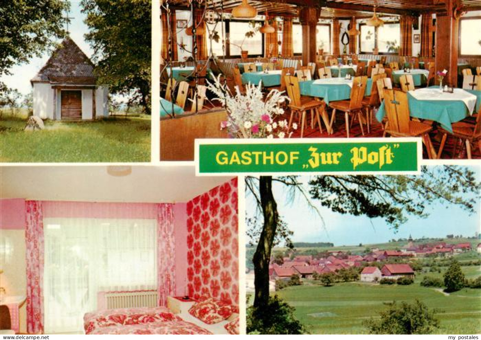 73932312 Hohenmirsberg_Pottenstein Gasthof Zur Post Gastraum Zimmer Kapelle - Pottenstein