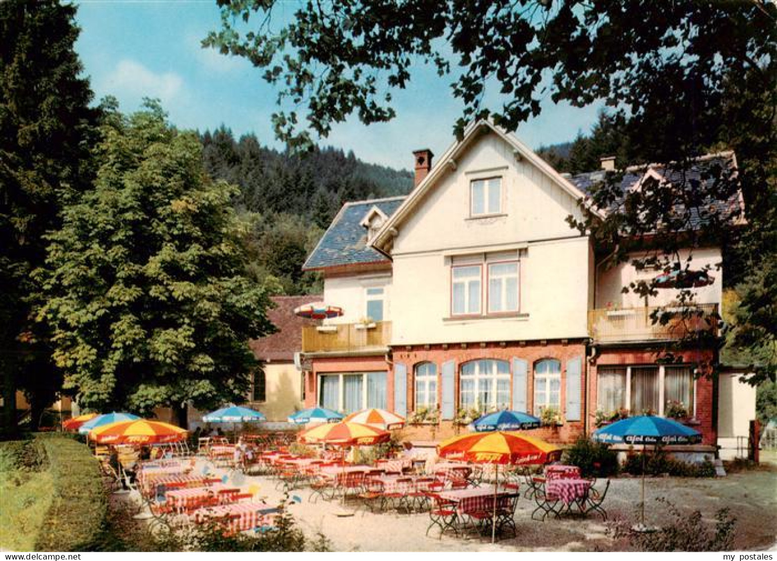 73932300 St_Ottilien_Freiburg Waldrestaurant Pension St Ottilien Freiterrasse - Freiburg I. Br.