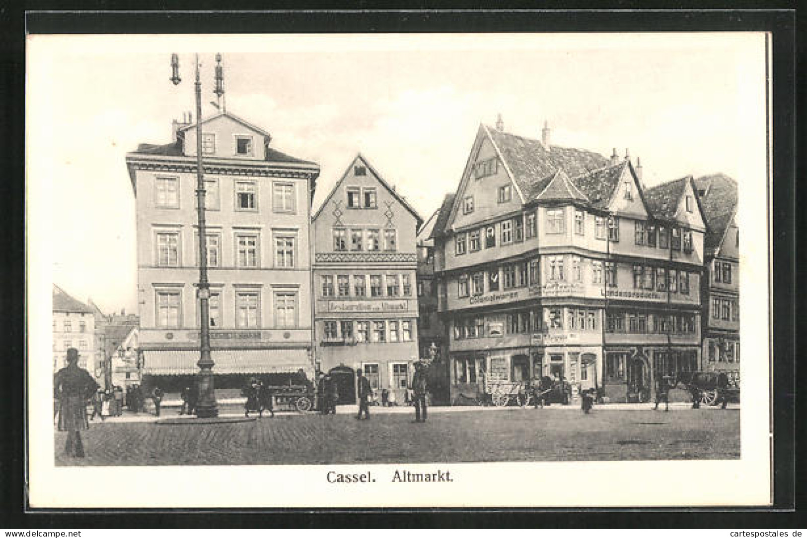 AK Kassel, Geschäfte Am Altmarkt  - Kassel