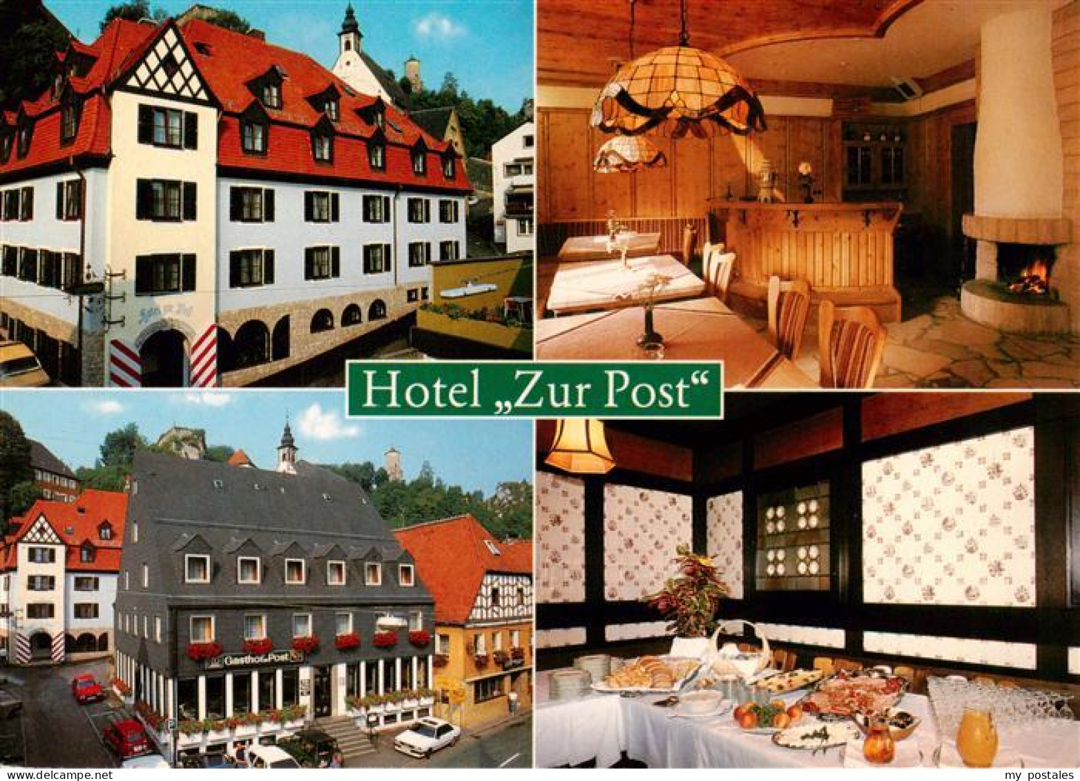 73932195 Waischenfeld Hotel Zur Post Gastraeume - Autres & Non Classés