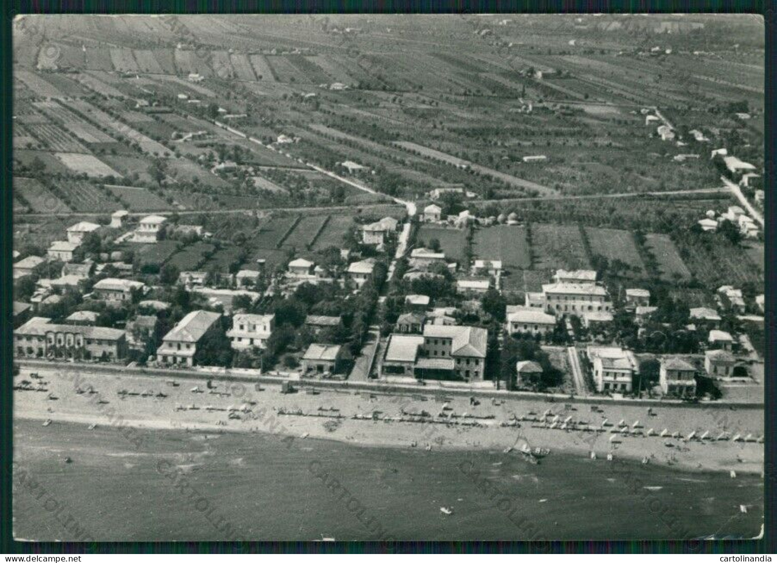 Rimini Bellaria Igea Marina PIEGHINE Foto FG Cartolina KB1298 - Rimini