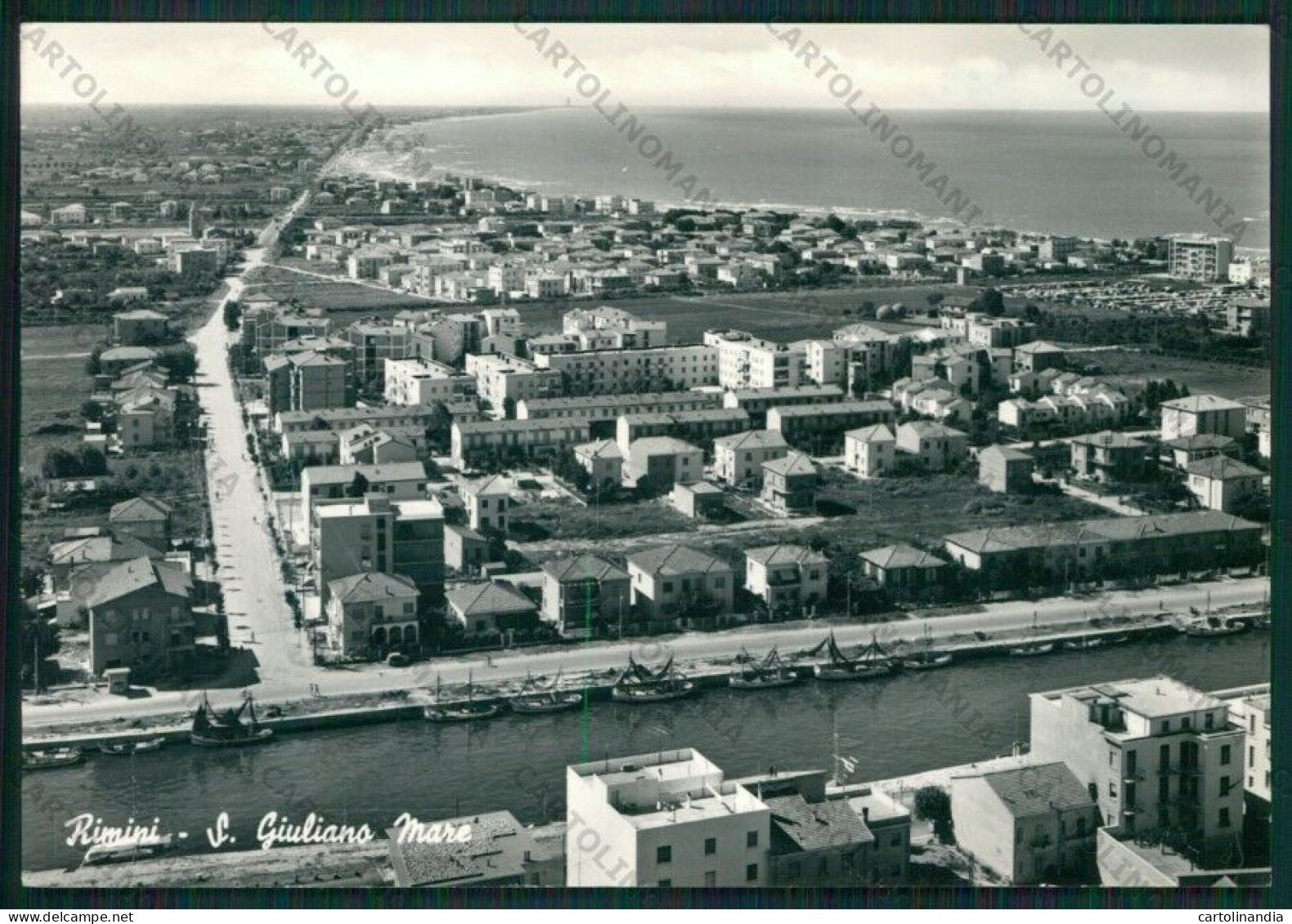 Rimini San Giuliano Mare Foto FG Cartolina KB1429 - Rimini