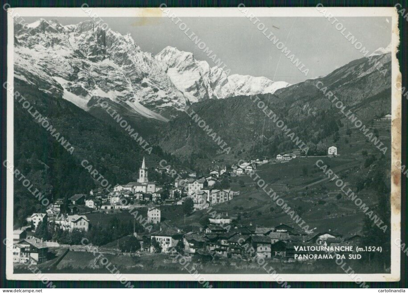 Aosta Valtournanche ABRASA Foto FG Cartolina KB1542 - Aosta