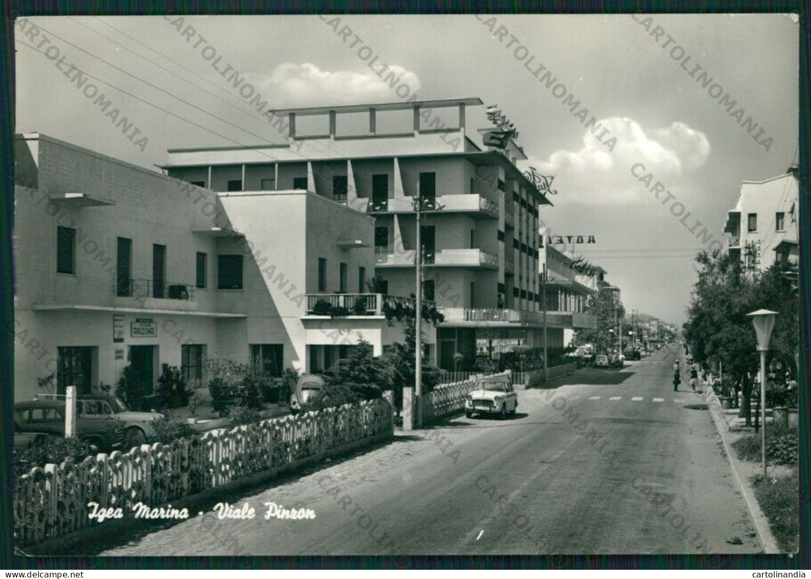 Rimini Bellaria Igea Marina Auto STRAPPINO Foto FG Cartolina KB1275 - Rimini