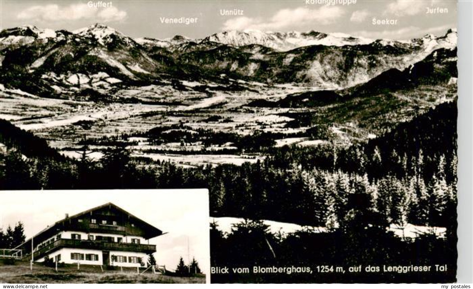 73931451 Blomberghaus_1250m_Bad_Toelz Panorama Mit Lenggrieser Tal - Bad Tölz