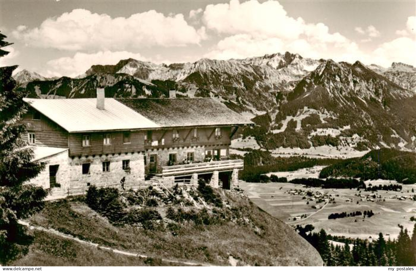 73931450 Kemptner_Skihuette_1420m_Bolsterlang Panorama - Autres & Non Classés