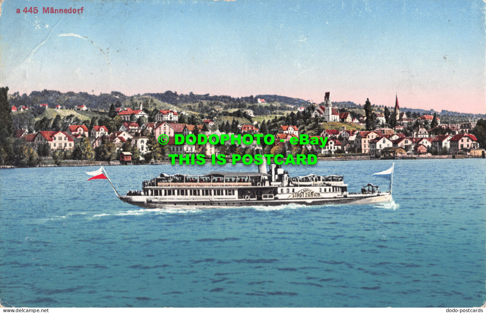 R483721 Mannedorf. Photoglob. Postcard - Monde